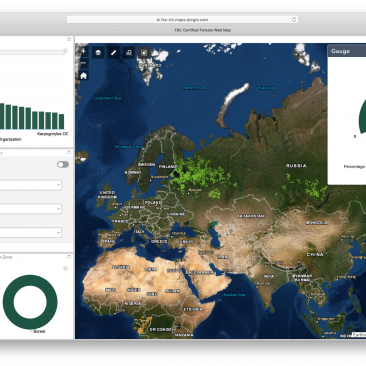 a gis map portal screenshot